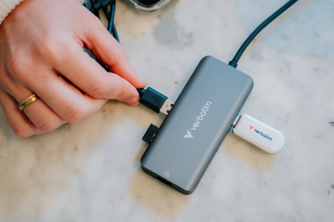 Verbatim Station d'accueil pour ordinateur portable USB C HDMI 1GbE - vue 3