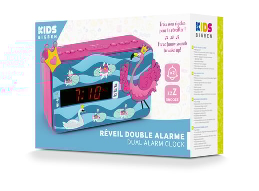 Bigben Interactive R15 – Princess Reloj Analógica Multicolor