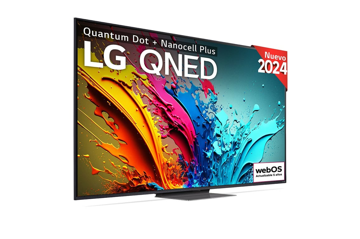 TV QNED LG 86QNED86T6A 217 cm 4K UHD 2024 - vue 4