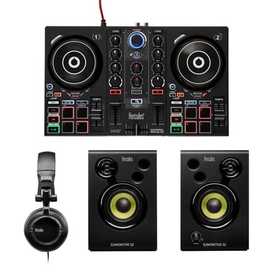 Hercules DJLearning Kit Incisore DVS (Digital Vinyl System) Nero