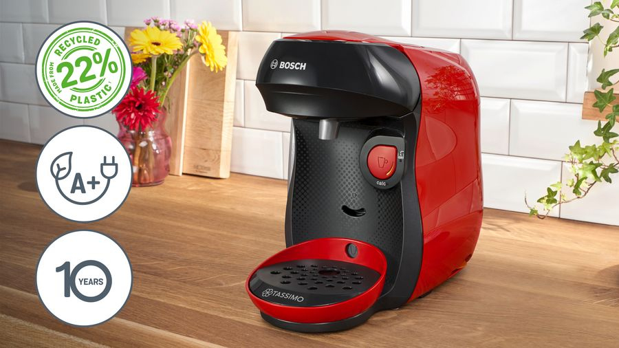Bosch Tassimo Happy TAS103E machine à café Entièrement automatique Cafetière à dosette 0,7 L - Neuf
