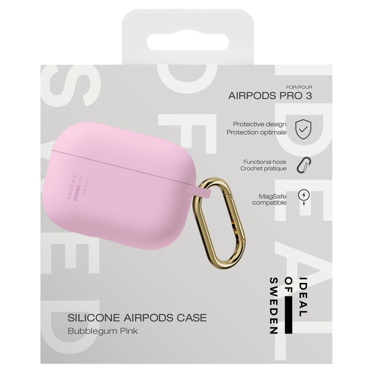iDeal of Sweden Coque Silicone pour Apple Airpods Pro 3 Bubblegum Neuf - vue 3