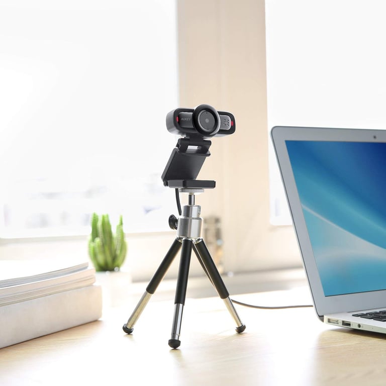 Webcam AUKEY PC-LM3 – Full HD 1080p, Autofocus, USB 2.0 - vue 2