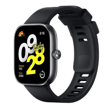 Redmi Watch 4 - montre de sport 5 cm (1.97'') AMOLED Numérique 450 x 390 pixels Écran tactile, Noir