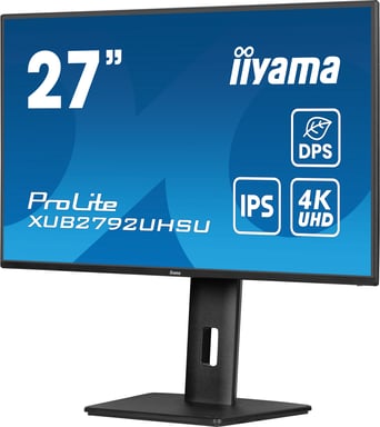 iiyama ProLite XUB2792UHSU-B6 écran plat de PC 68,6 cm (27'') 3840 x 2160 pixels 4K Ultra HD LED Noir