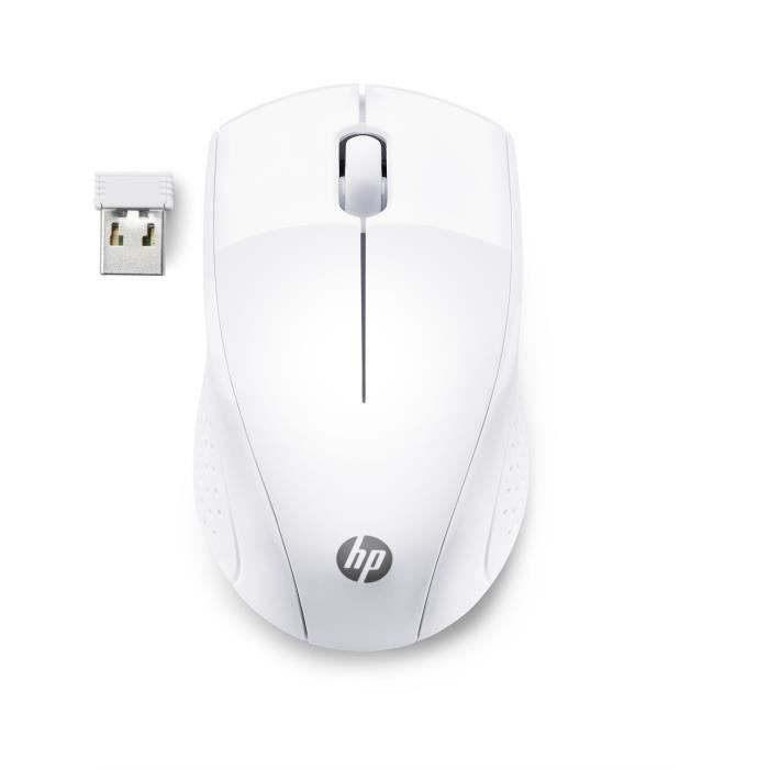 Ratón inalámbrico HP 220 - Blanco nieve - Nuevo