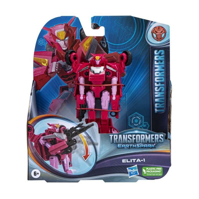 Transformers EarthSpark figurine Elita 1 classe Guerrier de 12 5 cm jouet robot pour enfants a partir de Neuf - vue 3
