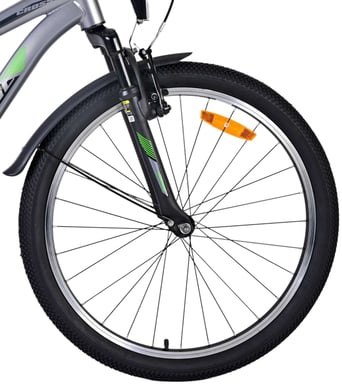 Volare 22542 city bike grigio 24