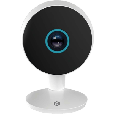 Telecamera di sicurezza Wi-Fi Nedis 3MP Nera