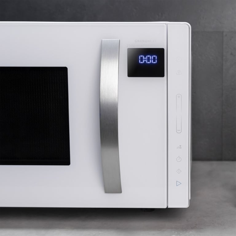 CECOTEC 01359 - Micro-ondes sans plateau GrandHeat 2300 Flatbed Touch White - Neuf