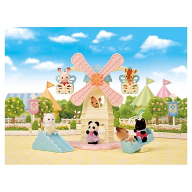 Sylvanian Families Le moulin des bébés - 5526 Jaune pour garçon - vue 8