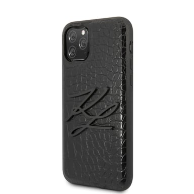 Funda Karl Lagerfeld para iPhone 11 Pro Croco negro