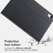 Accezz Coque tablette Classic pour Apple iPad Mini 7 (2024) / iPad Mini 6 (2021) - Noir