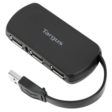Hub e concentratore USB 2.0 480 Mbps Targus ACH114EU nero