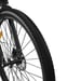 Bicicleta eléctrica Velopro C1 con batería de 36 V y 13 Ah y transmisión Shimano de 7 velocidades - negra