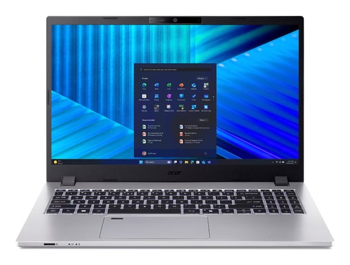 Acer TravelMate P2 TMP215-75-G2-TCO-710Z Intel Core Ultra 7 155H Portátil 39,6 cm (15.6'') Full HD 16 GB DDR5-SDRAM 512 GB SSD Wi-Fi 6 (802.11ax) Windows 11 Pro Plata