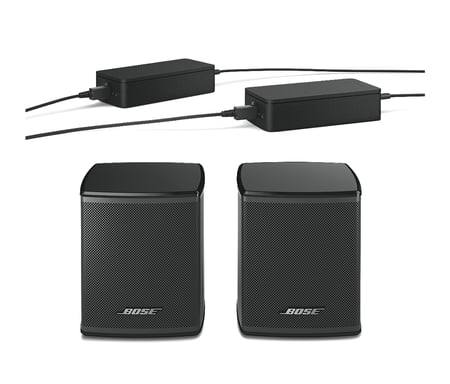 Diffusori surround Bose neri con e senza fili
