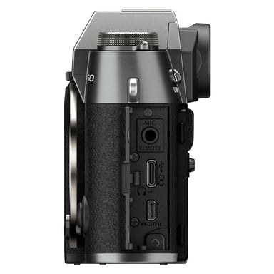 Fujifilm X-T50 Argent Anthracite, , nu - Neuf Anthracite - vue 3