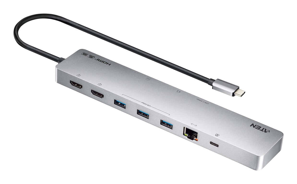 ATEN UH3240 hub & concentrateur USB Type C Neuf