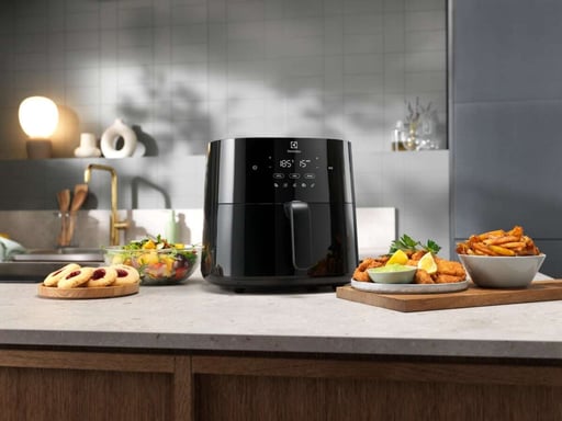 Electrolux EAF3B Unique 3,3 L Autonome 1350 W Friteuse d'air chaud Noir