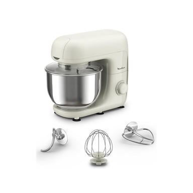 Robot da cucina MOUX QA160110 con ciotola in acciaio inossidabile da 4,8L e 6 velocità