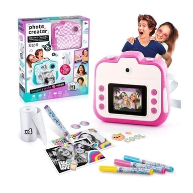 Canal Toys - Creator - Appareil Photo Instantané - Rose - CLK 055