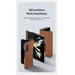 Étui livre magnétique série Dux Ducis Bril pour Samsung Galaxy Z Fold 4 F936B Bleu