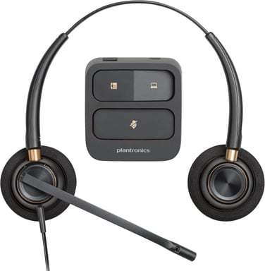 POLY Micro-casque binaural EncorePro 520 + fonction Quick Disconnect