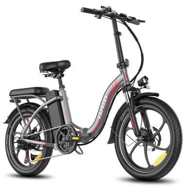 FAFREES F20+ Bicicleta eléctrica batería 36V 20Ah motor 450W neumáticos 20 pulgadas bicicleta eléctrica plegable