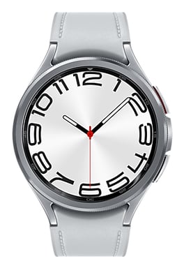 Samsung Galaxy Watch6 Classic 3,81 cm (1.5'') OLED 47 mm Digital 480 x 480 Pixeles Pantalla táctil 4G Plata Wifi GPS (satélite)