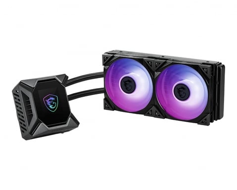 MSI MPG CORELIQUID K240 V2 Sistema di raffreddamento per computer Custodia per PC Kit di raffreddamento 12 cm Nero