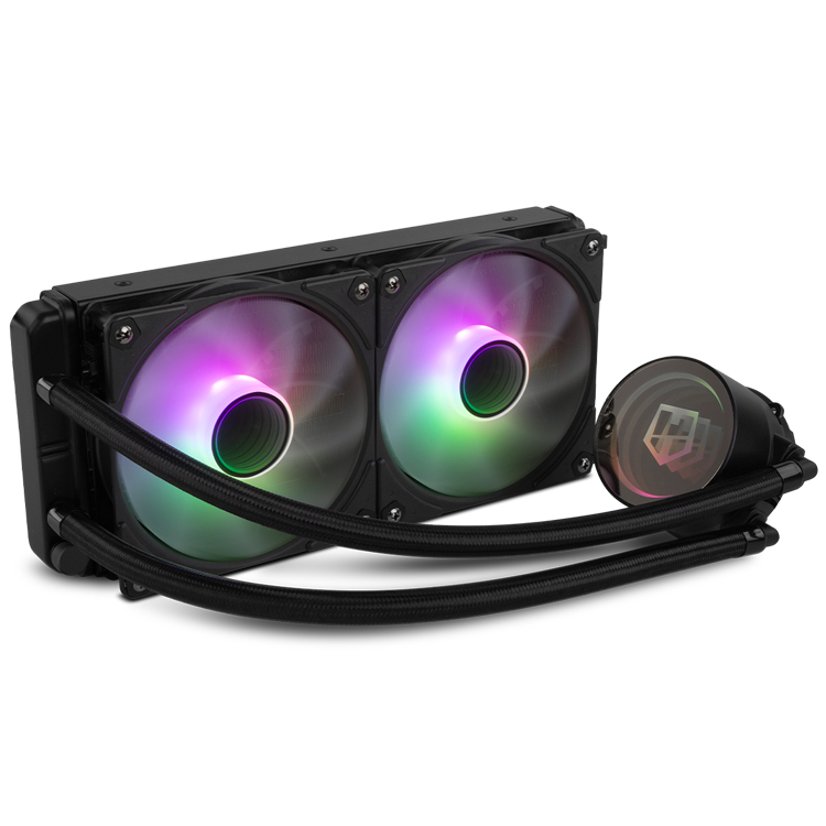 NOX Hummer 240 ARGB Processeur Refroidisseur de liquide tout en un 12 cm Neuf - vue 6