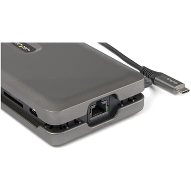 StarTech.com - DKT31CSDHPD3 - Adaptador multipuerto USB-C - USB C a 4K60Hz HDMI 2.0, 100W PD/SD/Micro SD