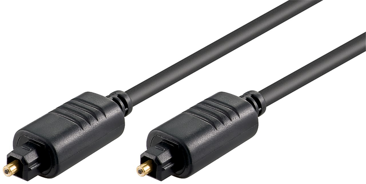 Câble audio numérique haute qualité Toslink MâleMâle 2