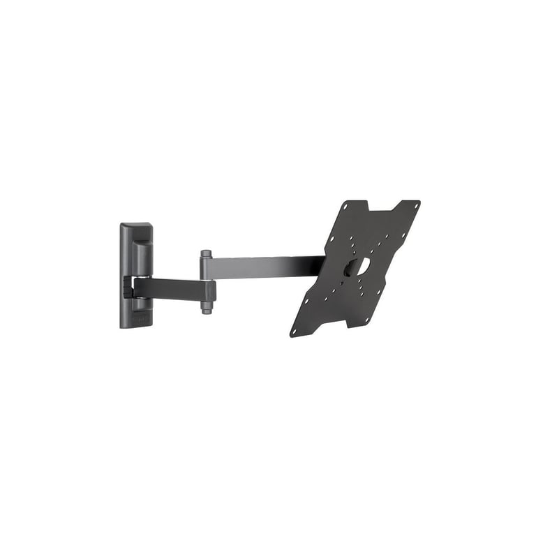 Meliconi EDR 200 Support mural en métal triple rotation avec double bras de déport TV de 26'' à 40''