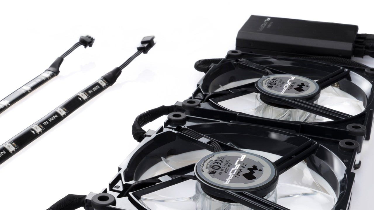 In Win AURORA Boitier PC Ventilateur 12 cm 1 pièce Neuf - vue 2