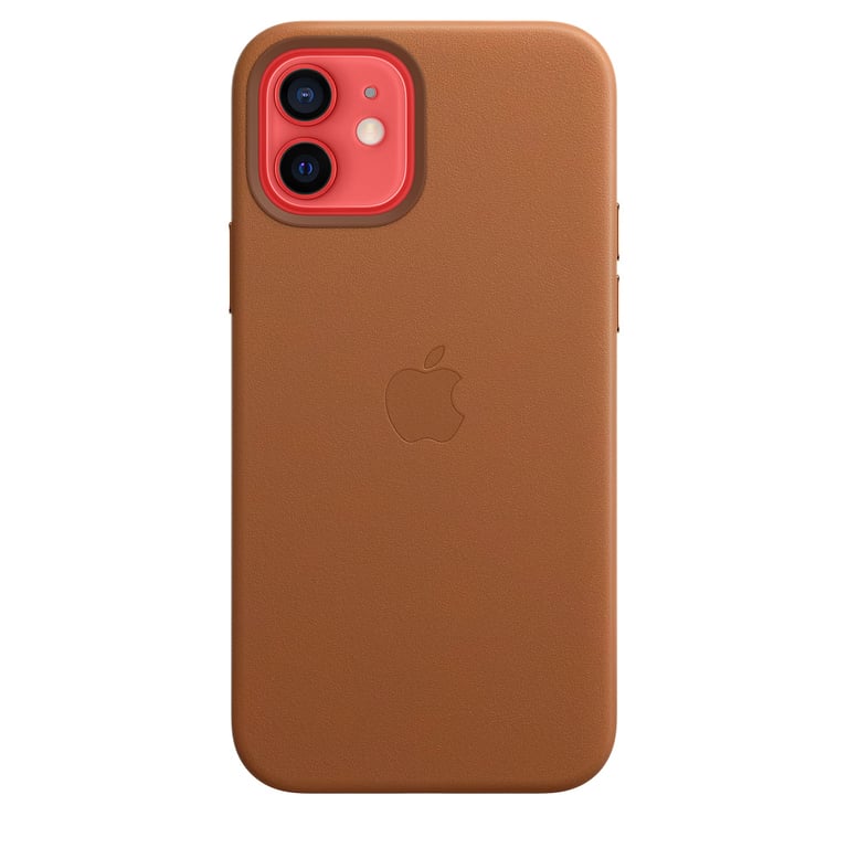 Apple MHKF3ZM/A coque de protection pour téléphones portables 15,5 cm (6.1 ) Housse Marron Apple (brand) iPhone 12 / 12 Pro - Neuf