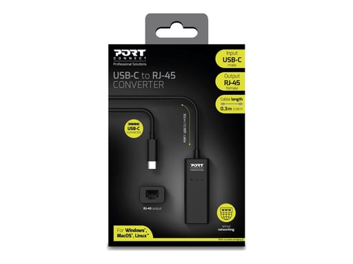 Port Designs 900125 Docking station USB 3.2 Gen 1 (3.1 Gen 1) Tipo-C