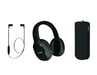 Pack de audio Bluetooth Trio 3 en 1: auriculares + cascos + altavoz
