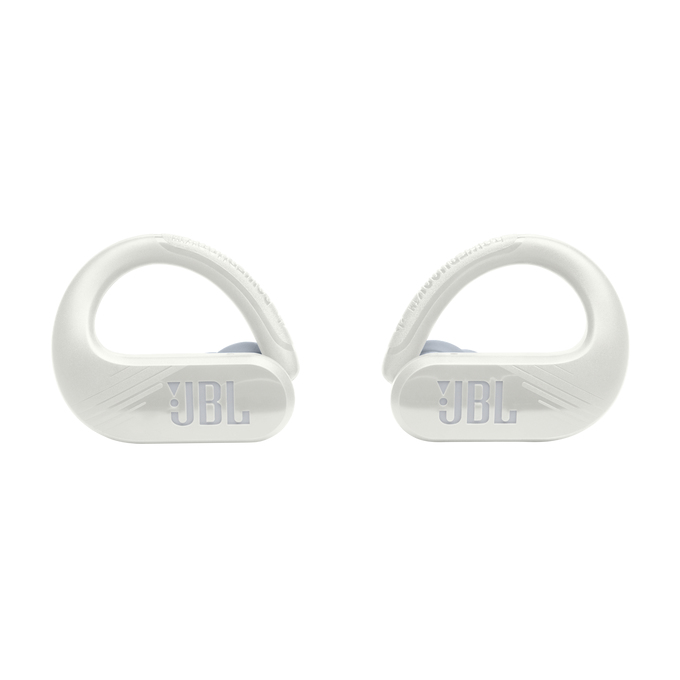 JBL ENDURANCE PEAK 3 Auriculares True Wireless Stereo (TWS) gancho de oreja Llamadas/Música/Deporte/Uso diario USB Tipo C Bluetooth Base de carga Blanco