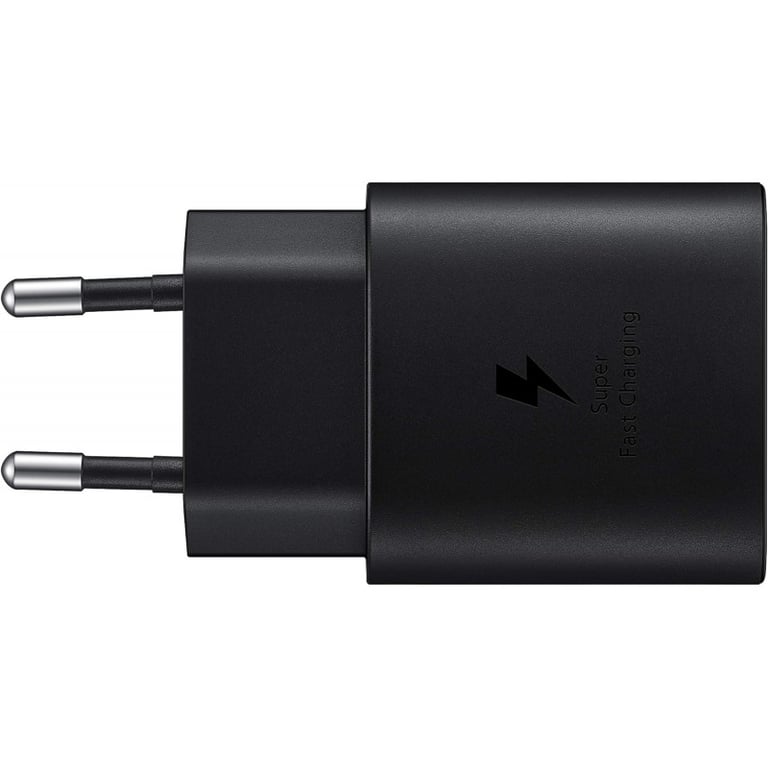 Samsung Pack Kit Pieton Adaptateur secteur ultra rapide 25W Noir + Ecouteurs filaires intra auriculaires Type C AKG Blanc - vue 3