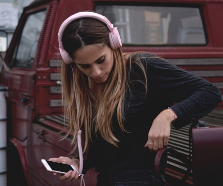Auriculares Fresh 'n Rebel Caps - Cupcake