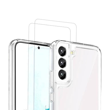 Funda EVETANE Magsafe Compatible Samsung Galaxy S22 + 2 Protectores de Pantalla