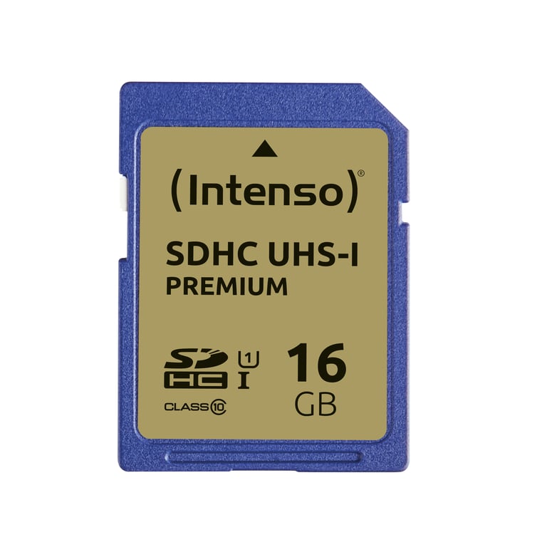 Intenso 3421470 mémoire flash 16 Go SDHC UHS-I Classe 10 - Neuf
