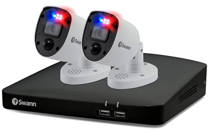 SWANN Systeme de sécurité 2 caméras DVR1080