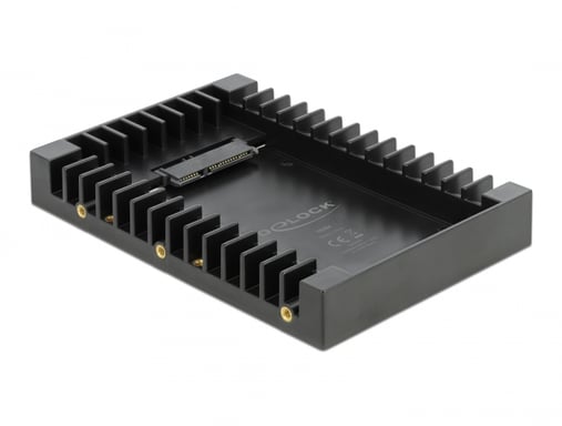 DeLOCK 3,5? Telaio di installazione per unità SATA slimline da 2,5'', nero