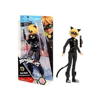 Bandai Figurine - Miraculous - Chat Noir - 26 cm - vue 1