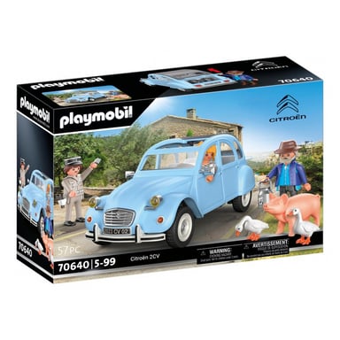 Citroën 2CV Classique con personajes y accesorios