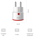 Presa connessa WiFi + Bluetooth® Priska Max 4 16A Konyks