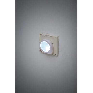 Brennenstuhl Luz de noche LED NL 01 QD blanca